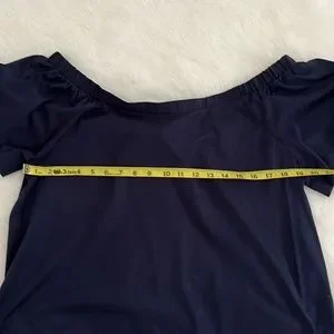 Haut Décolleté Banana Republic - épaule Tombante, Marine, Taille M, Neuf Avec étiquettes